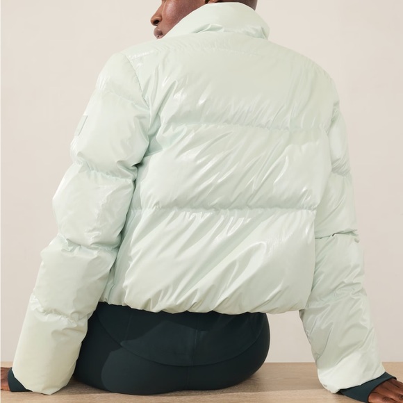 Athleta SUMMIT CROPPED SHINE DOWN PUFFER - Picture 4 of 13